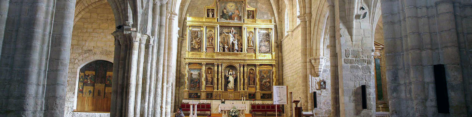 Altar Mayor iglesia de San Pedro en Frómista