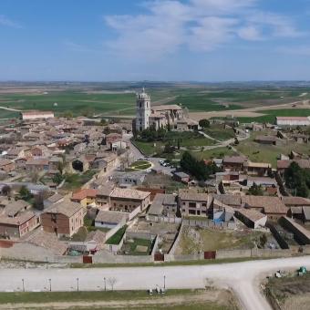 Panorámica de Támara de Campos