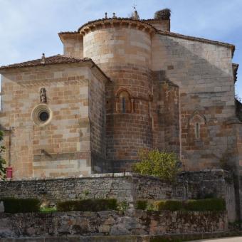 Ábside de la iglesia de la Asunción, Barrio de Santa María Ábside de la iglesia de la Asunción