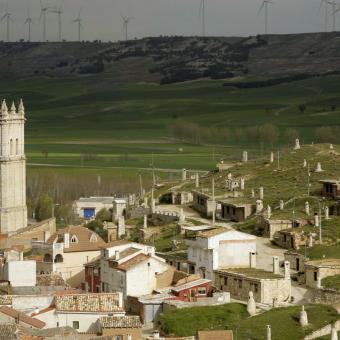 Imagen panorámica de Baltanás. Bodegas Imagen panorámica de Baltanás