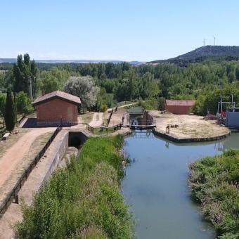 Área recreativa Soto Albúrez, Canal de Castilla Área recreativa Soto Albúrez
