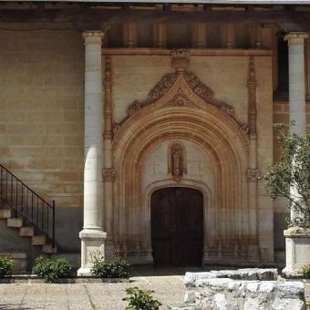 Fachada de la iglesia Santa Águeda, Castrejón de la Peña Fachada de la iglesia Santa Águeda