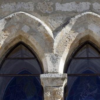 Detalle Iglesia de San Miguel Arcángel, Vertavillo Detalle Iglesia de San Miguel Arcángel