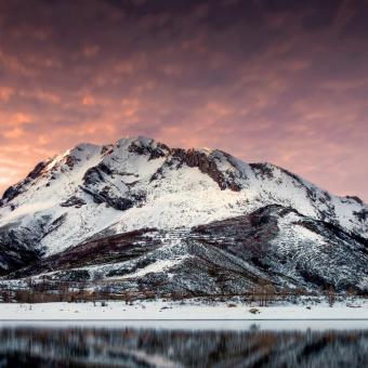 El espejo del gigante - Rubén Fernández Barragán - Pico Espigüete, embalse de Camporredondo, Cardaño de Abajo