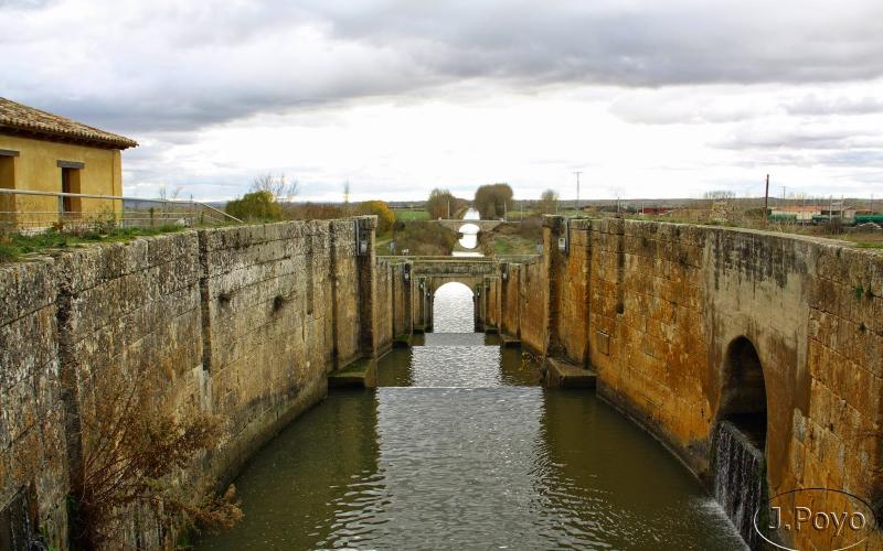 Canal de Castilla en Frómista