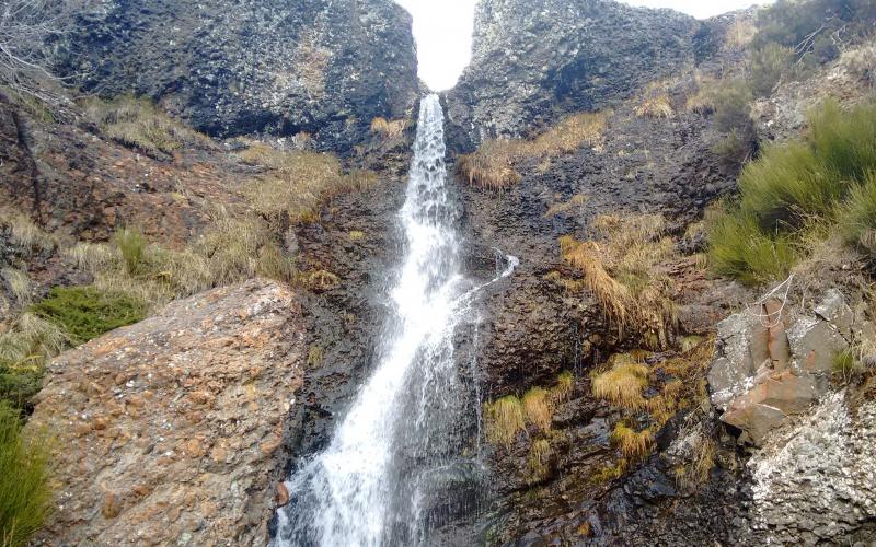 Detalle Cascada de Mazobre, Cardaño de Arriba