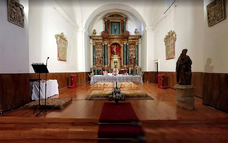 Interior de la Iglesia de San Sebastián