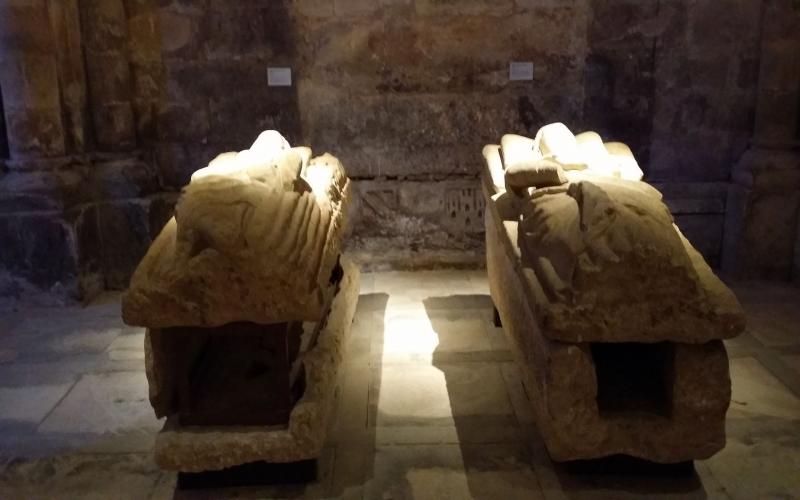 Sepulcros góticos del Monasterio de Santa María la Real