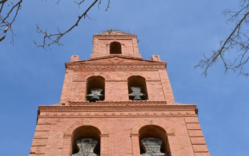 Espadaña de la Iglesia de Santa Columba