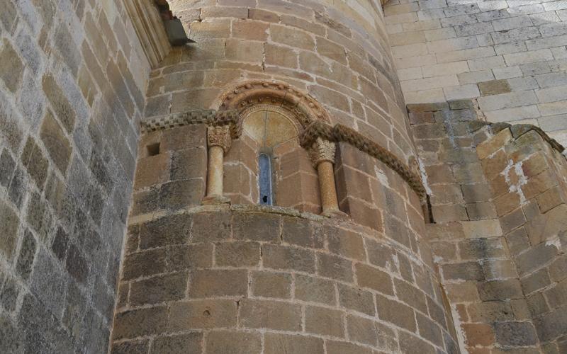 Detalle de la Iglesia de la Asunción de la Virgen