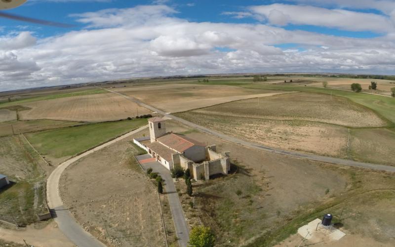 Vista de pájaro Iglesia de San Pedro