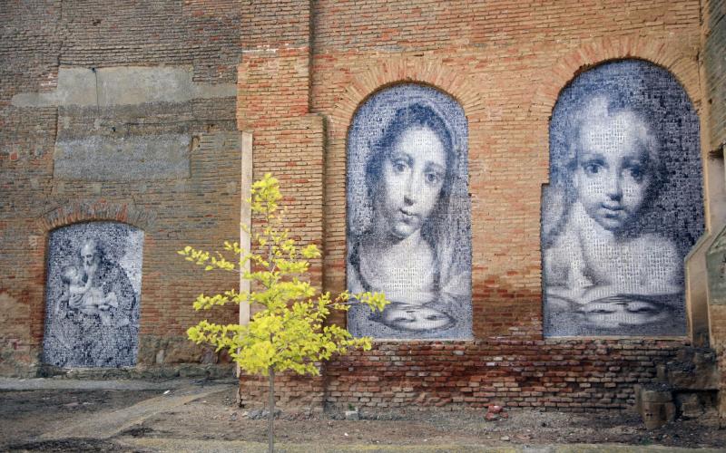 Murales Iglesia de San Salvador