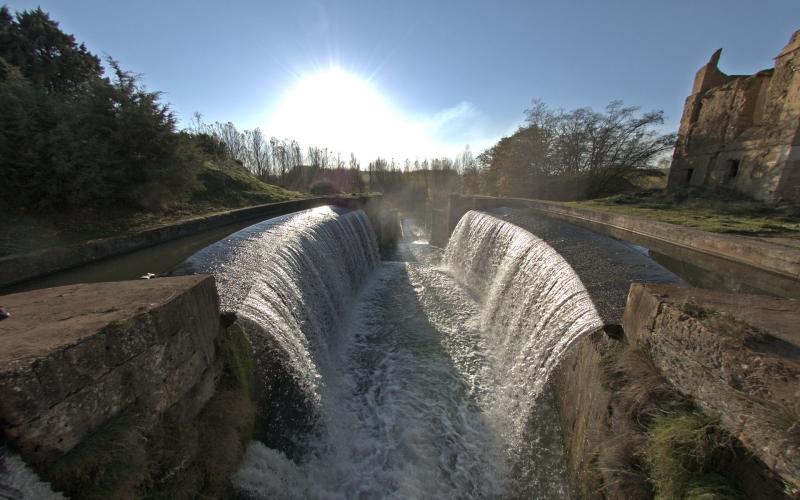 Esclusa 22 del Ramal de Campos en Calahorra de Ribas