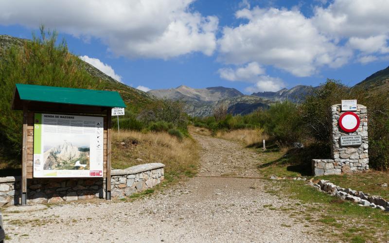 Entrada a la Senda de Mazobre