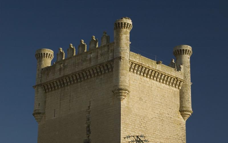 Detalle de la Torre del Homenaje