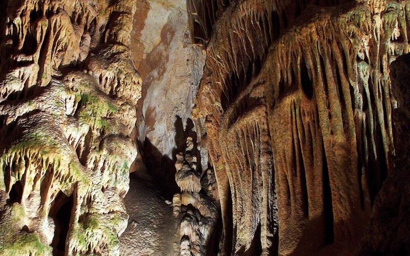 Formaciones kársticas de la Cueva de los Franceses