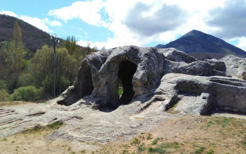 Vista del eremitorio de San Vicente