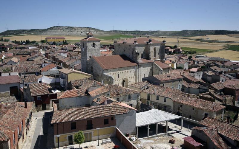 Panorámica de la Iglesia de Nuestra Señora de la Antigua