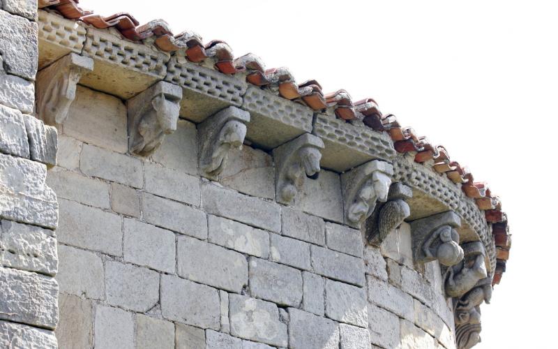 Canecillos de la Iglesia de San Martín