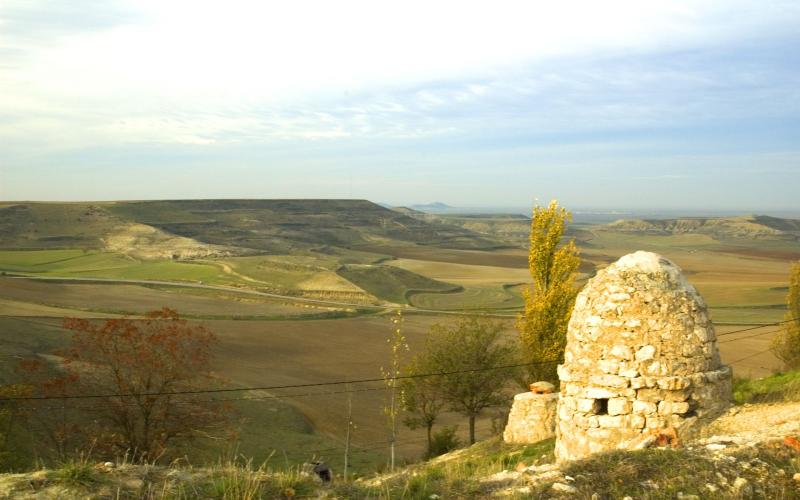 Tierra de Campos vista desde el Mirador de Campos