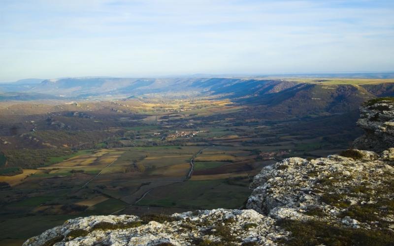 Panorámica desde el Mirador de Valcabado