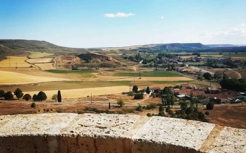 Panorámica campo de Monzón de Campos