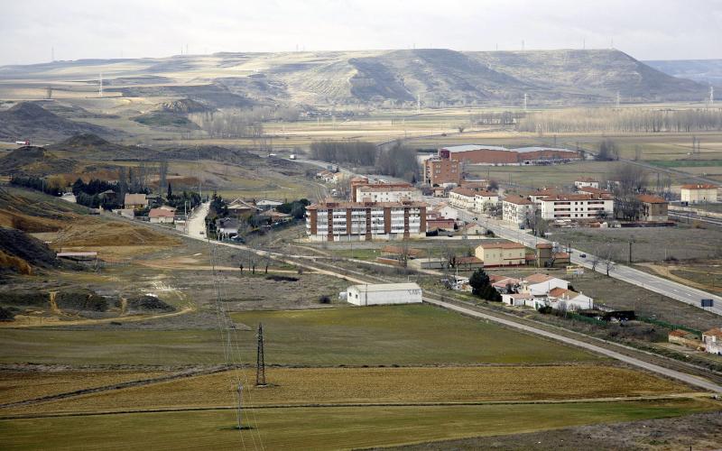 Panorámica de Monzón de Campos desde el Castillo