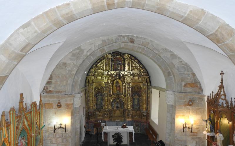 Interior de la Iglesia de Santa Eulalia de Mérida