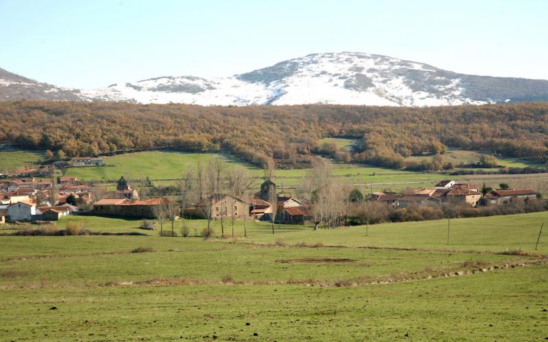 Panorámica de Porquera de Santullán