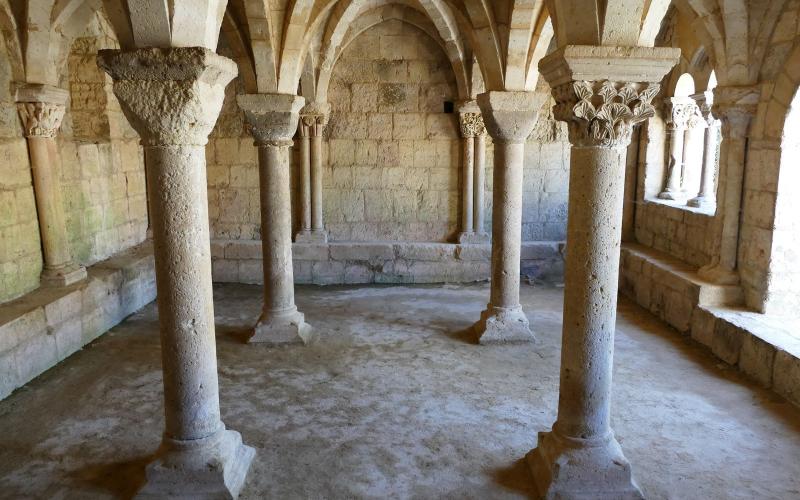 Sala Capitular Monasterio de Santa Cruz de la Zarza