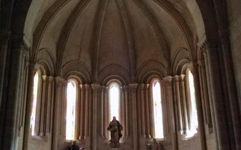 Interior del Monasterio de San Andrés de Arroyo