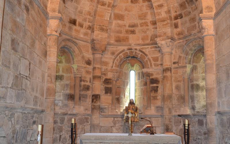 Altar de la Colegiata de San Salvador