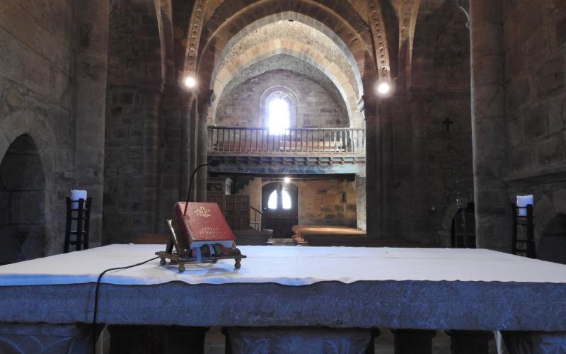 Altar de la Colegiata de San Salvador