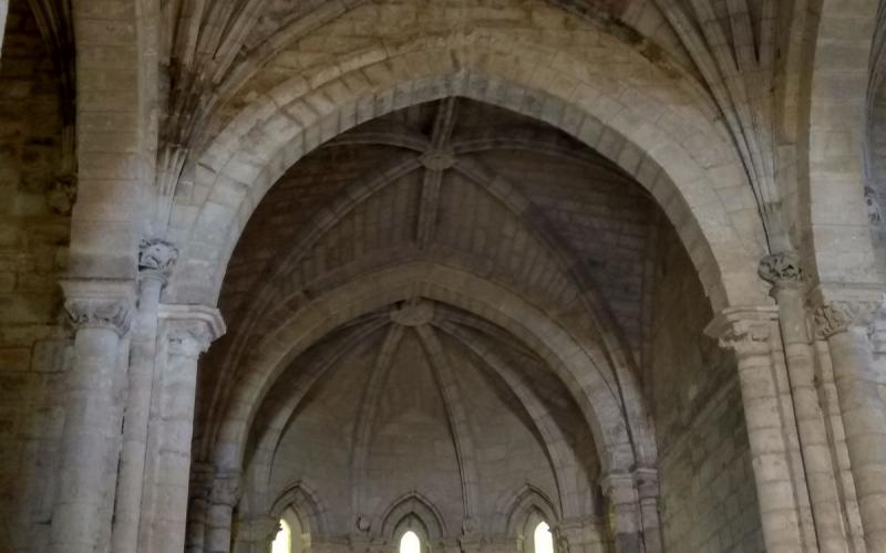 Ábside y bóvedas del Monasterio de Santa Cruz de la Zarza