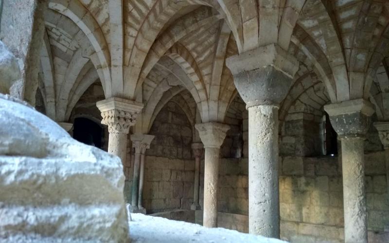  Sala capitular del Monasterio de Santa Cruz de la Zarza