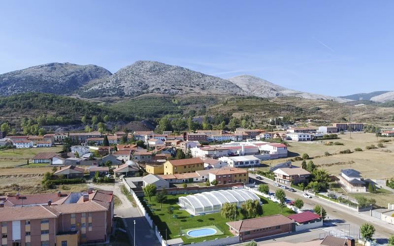 Panorámica de Santibáñez de la Peña