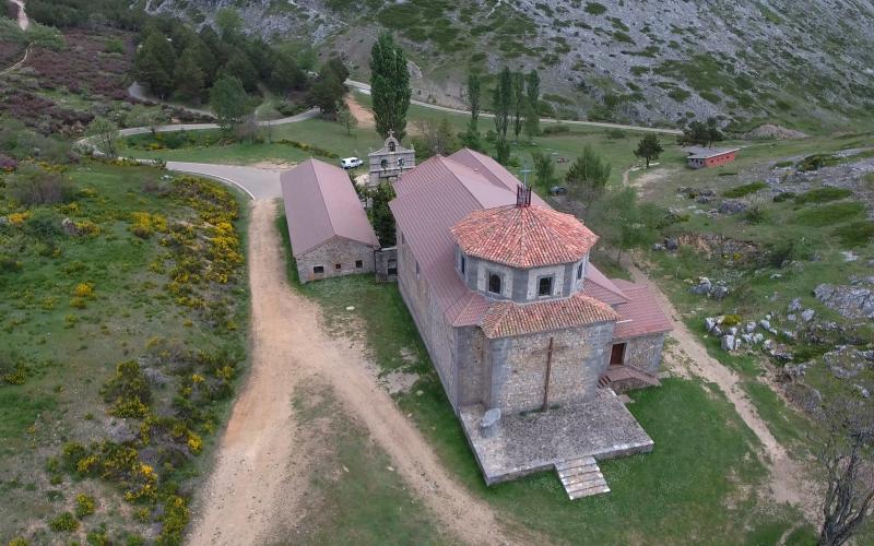 Santuario del Brezo, vista absidal