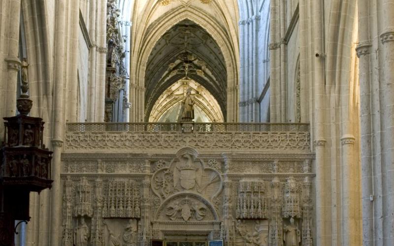 Trascoro de la catedral de San Antolín 