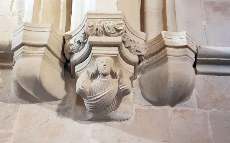 Detalle interior de la Iglesia de la Transfiguración del Señor