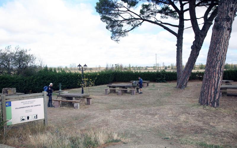 Descanso en Villarmentero de Campos