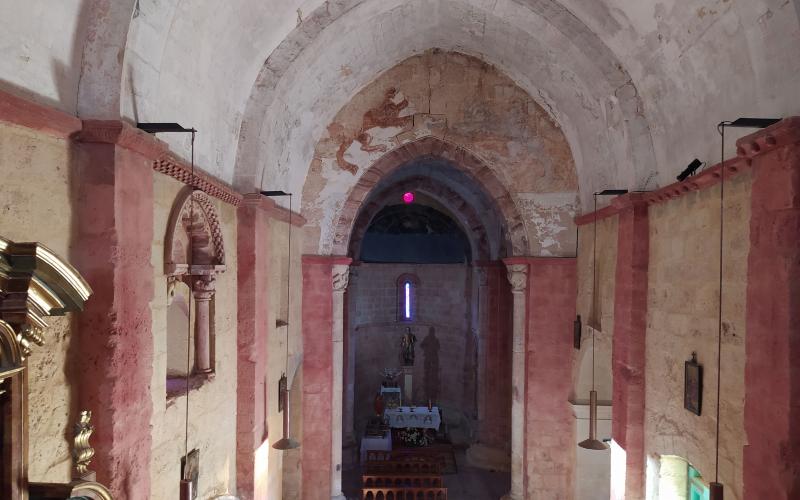 Interior de la Iglesia de San Lorenzo